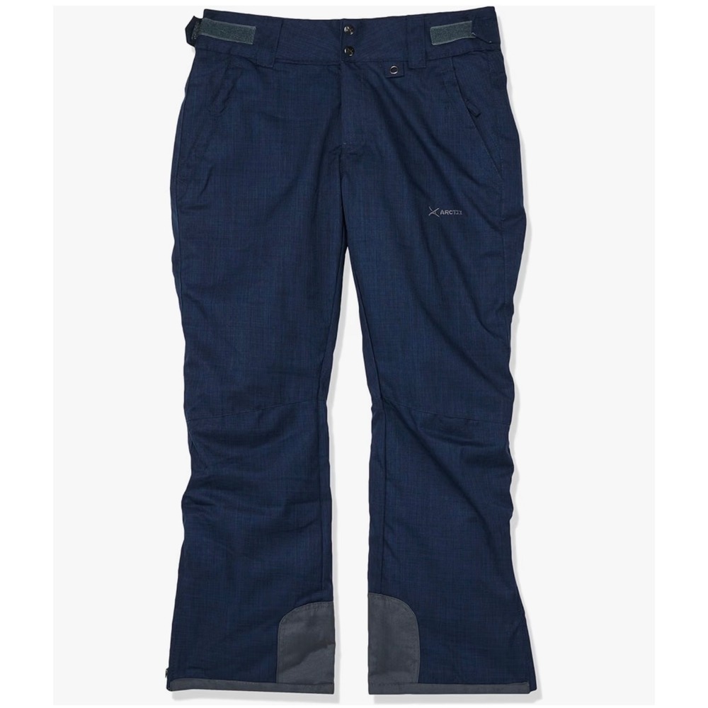 Arctix Womens Insulated Snow Pants Blue Night Melange 1800-24-S Small Regular